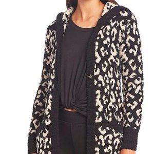 NWOT UGG judith leopard print sherpa sweater M/L